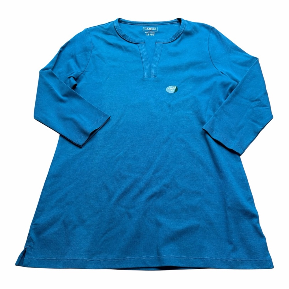 L.L. Bean Teal Long Sleeve Shirt size S